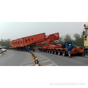 Puente de viga para remolque modular